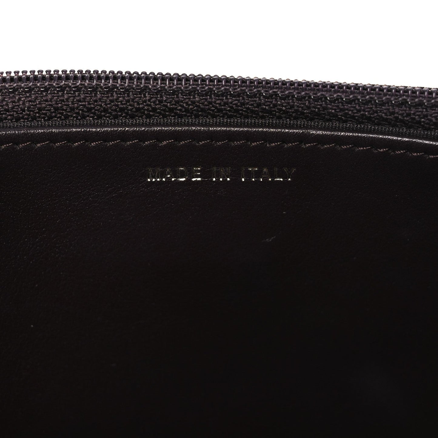 Caviar Quilted Boy Wallet On Chain WOC Dark Brown