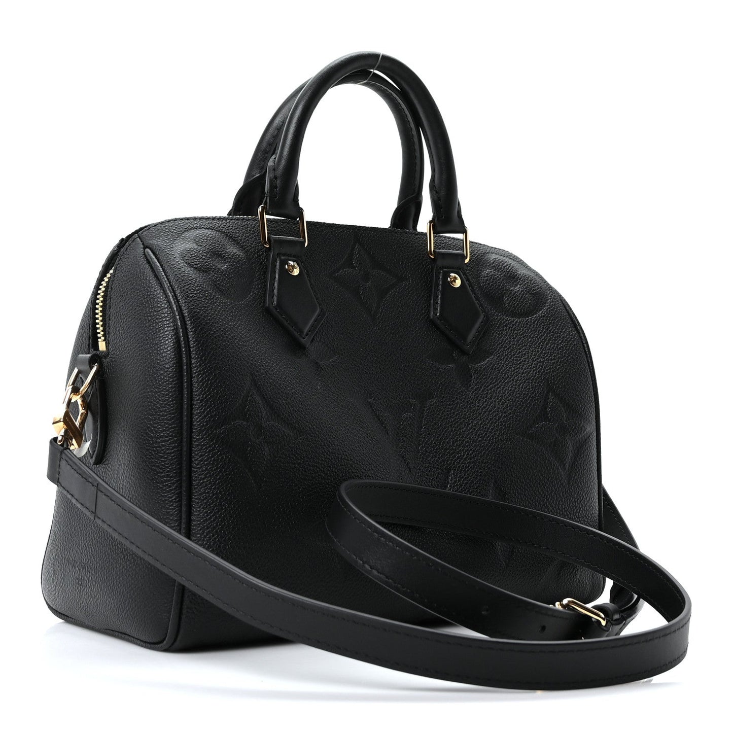 Empreinte Monogram Giant Speedy Bandouliere 25 Black