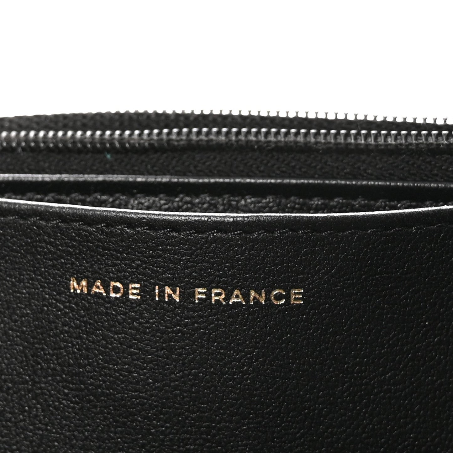 Lambskin Quilted Preppy Satchel Wallet On Chain WOC Black