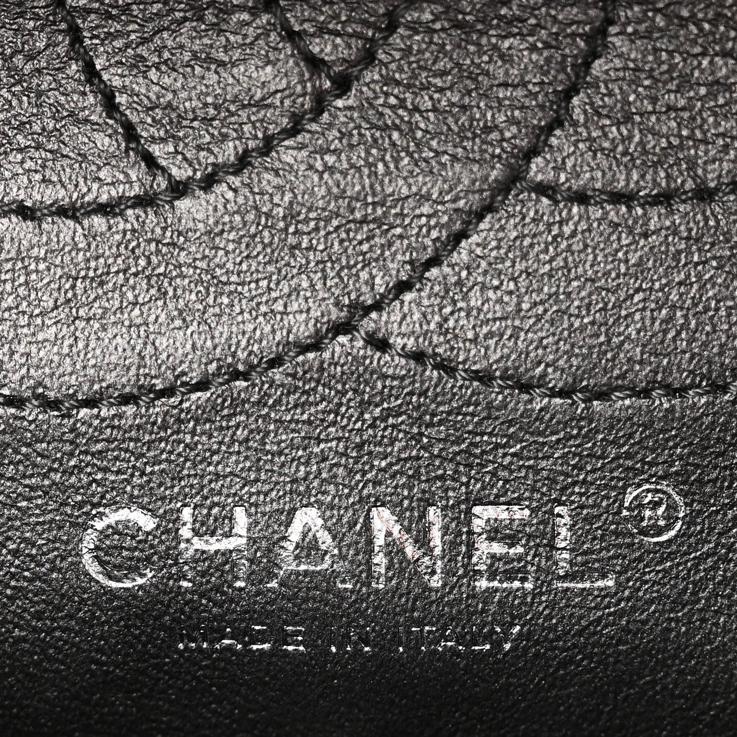 Metallic Aged Calfskin Quilted 2.55 Reissue 226 Flap Dark Grey