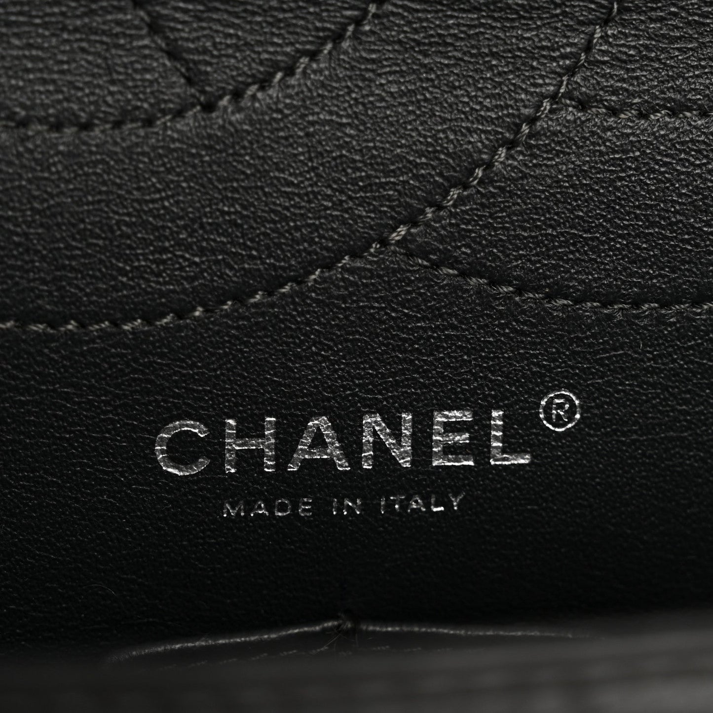 Aged Calfskin Quilted 2.55 Reissue 227 Flap Dark Grey