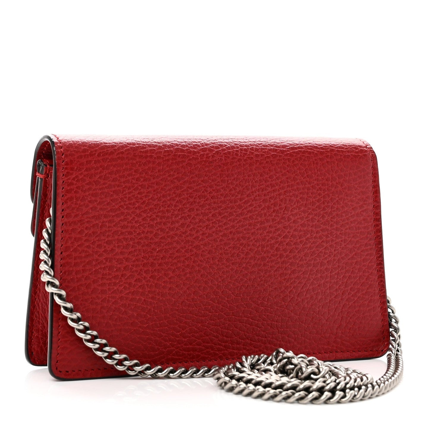 Dollar Calfskin Swarovski Crystal Small Dionysus Shoulder Bag Hibiscus Red