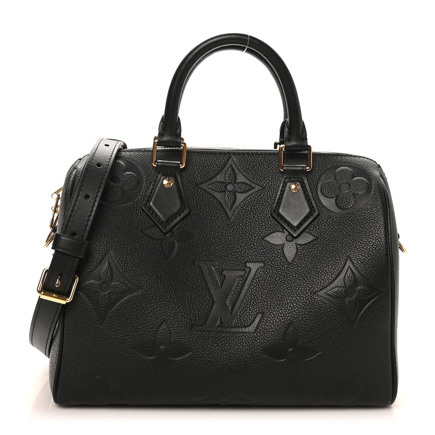 Empreinte Monogram Giant Speedy Bandouliere 25 Black