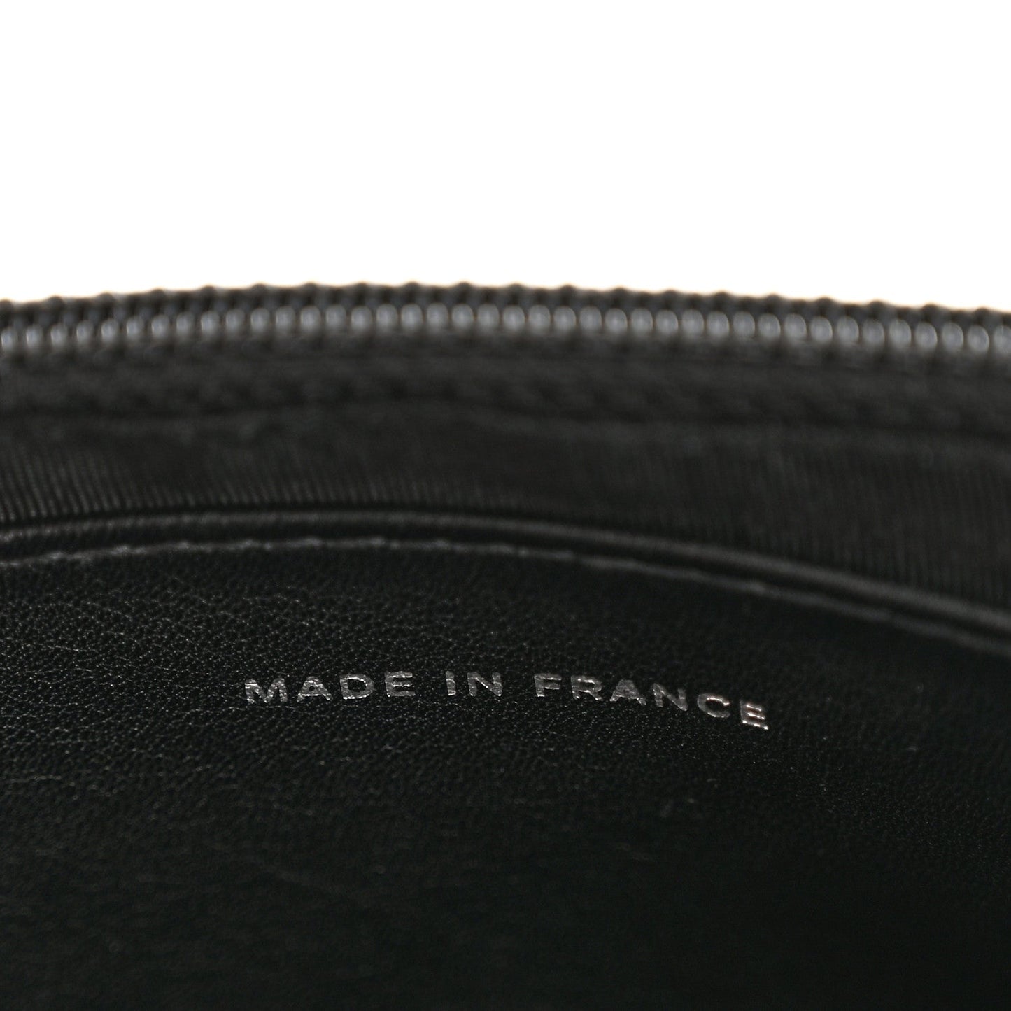 Caviar Half Moon Wallet On Chain WOC Black