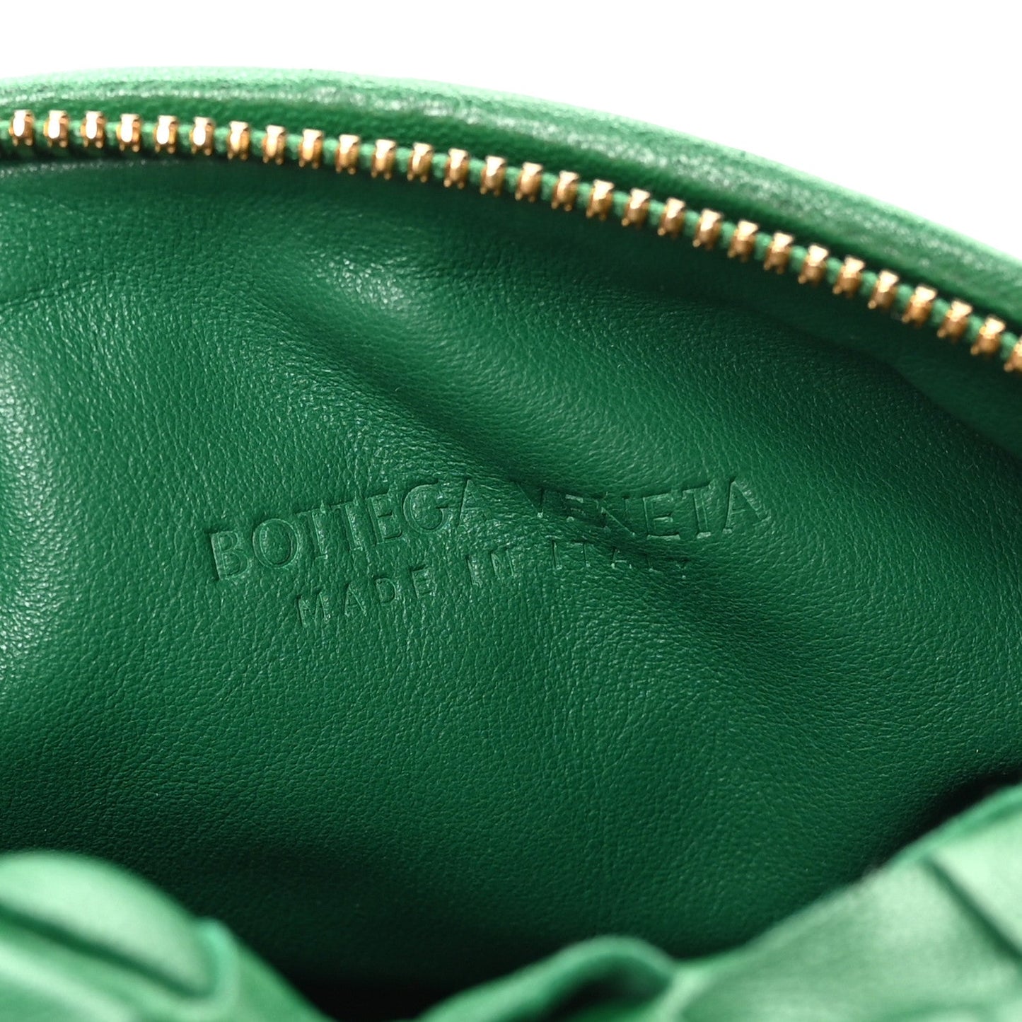 Nappa Intrecciato Mini Jodie Racing Green